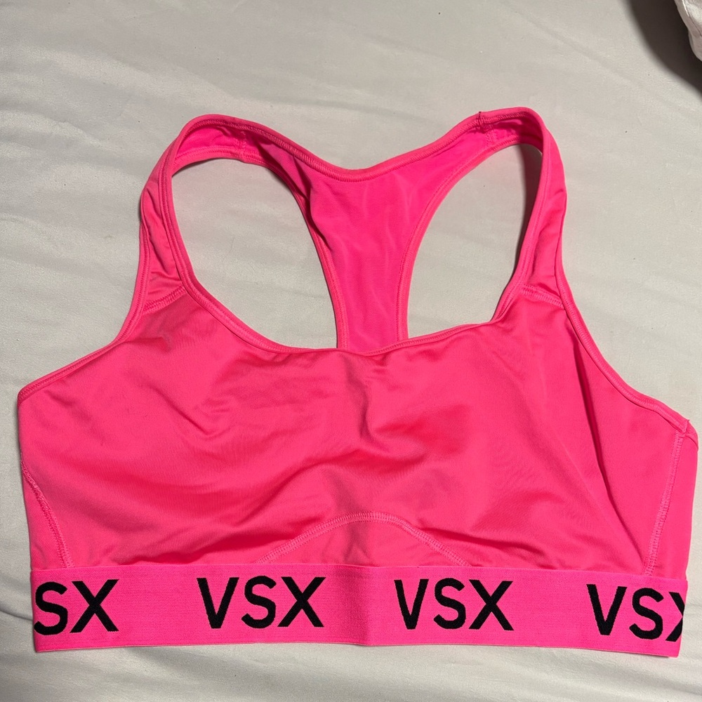 VSX Neon Pink Sports Bra XL